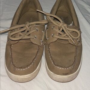 Sperry Kids Tan Dress Shoes